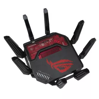 ASUS Herný Router ROG Rapture GT-BE19000, 3-pásmový WiFi7 Router, 2x WAN, 4x LAN, AiMesh ASUS Herný Router ROG Rapture GT-BE19000, 3-pásmový WiFi7 Router, 2x WAN, 4x LAN, AiMesh