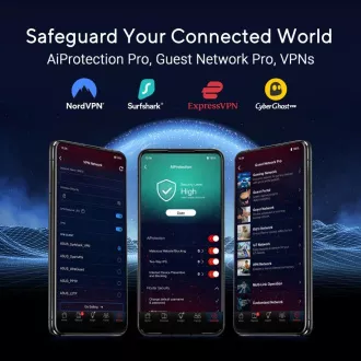 ASUS Herný Router ROG Rapture GT-BE19000, 3-pásmový WiFi7 Router, 2x WAN, 4x LAN, AiMesh ASUS Herný Router ROG Rapture GT-BE19000, 3-pásmový WiFi7 Router, 2x WAN, 4x LAN, AiMesh
