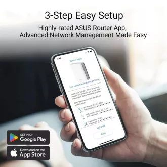 ASUS ZenWifi BT10 1-pack, WiFi7 Extendable Router, AiMesh, 2x WAN/LAN, 1x LAN, 1x 3.0 ASUS ZenWifi BT10 1-pack, WiFi7 Extendable Router, AiMesh, 2x WAN/LAN, 1x LAN, 1x 3.0
