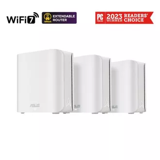 ASUS ZenWifi 3-pack BD4, WiFi7 Extendable Router, AiMesh, 2x WAN/LAN ASUS ZenWifi 3-pack BD4, WiFi7 Extendable Router, AiMesh, 2x WAN/LAN