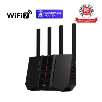 Router ASUS RT-BE92U, WiFi7 Router, AiMesh, 2x WAN, 3x LAN, 1x USB 3.2 Router ASUS RT-BE92U, WiFi7 Router, AiMesh, 2x WAN, 3x LAN, 1x USB 3.2