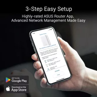 ASUS ZenWifi BQ16 3-pack, WiFi7 Extendable Router, AiMesh, 2x WAN/LAN, 3x LAN, 1x USB 3.0 ASUS ZenWifi BQ16 3-pack, WiFi7 Extendable Router, AiMesh, 2x WAN/LAN, 3x LAN, 1x USB 3.0