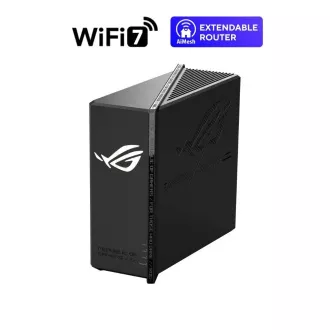 ASUS Herný Router ROG Strix GS-BE18000, 3-pásmový WiFi7 Router, 1x WAN, 7x LAN, AiMesh ASUS Herný Router ROG Strix GS-BE18000, 3-pásmový WiFi7 Router, 1x WAN, 7x LAN, AiMesh