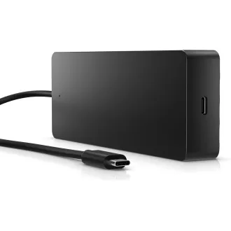 HP dock - Universal USB-C Multiport Hub (2x USB-A 3.2, 1xUSB-C, 1x HDMI 2.0, 1xDP 1.2, USB-C 65W, RJ45, bez zdroja