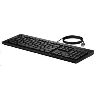 HP 125 G2 Wired USB Keyboard - nemecká