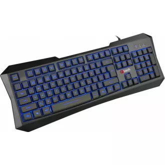 C-TECH klávesnica Arcus (GKB-15), casual gaming, CZ/SK, dúhové podsvietenie, USB C-TECH klávesnica Arcus (GKB-15), casual gaming, CZ/SK, dúhové podsvietenie, USB