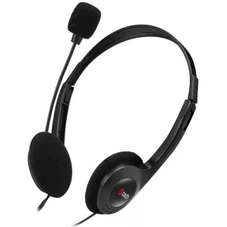 C-TECH Slúchadlá s mikrofónom MHS-03E, čierna C-TECH Slúchadlá s mikrofónom MHS-03E, čierna
