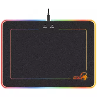 GENIUS podložka pod myš GX GAMING GX-Pad 600H RGB/ 350 x 250 x 5, 5 mm/ tvrdá/ USB/ RGB