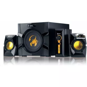 GENIUS reproduktory GX GAMING SW-G2.1 3000 Ver.II, 2.1, 80W, čierna GENIUS reproduktory GX GAMING SW-G2.1 3000 Ver.II, 2.1, 80W, čierna