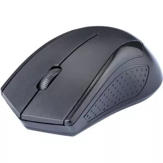 C-TECH myš WLM-07, bezdrôtová, 1200DPI, 3 tlačidlá, USB nano receiver, čierna
