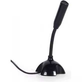 GEMBIRD mikrofón na stôl MIC-DU-02, USB, čierna