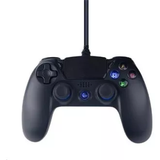 GEMBIRD gamepad PD-PS4U-01 pre PS4 a PC, vibračné, 3m GEMBIRD gamepad PD-PS4U-01 pre PS4 a PC, vibračné, 3m