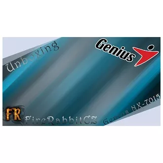 GENIUS myš NX-7015/ 1600 dpi/ Blue-Eye senzor/ bezdrôtová/ čokoládová