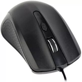 GEMBIRD myš MUS-4B-01, drôtová, optická, 1200 dpi, USB, čierna