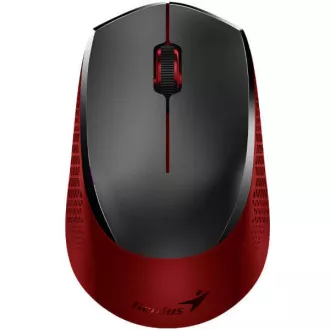 GENIUS myš NX-8000S/ 1600 dpi/ bezdrôtová/ tichá/ čiernočervená