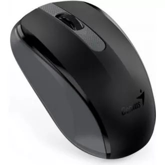 GENIUS myš NX-8008S/ 1200 dpi/ bezdrôtová/ tichá/ BlueEye senzor/ čierna