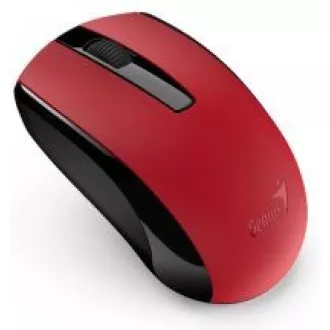 GENIUS myš ECO-8100/ 1600 dpi/ dobíjacia/ bezdrôtová/ červená