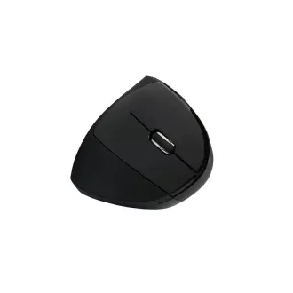 C-TECH myš VEM-09C, vertikálna, 6 tlačidiel, čierna, USB