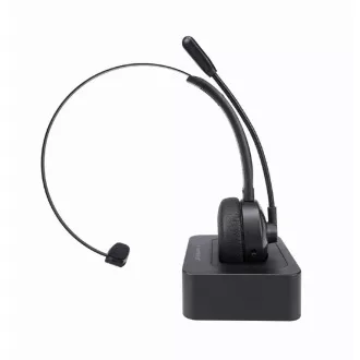 GEMBIRD Slúchadlá BTHS-M-01, vhodné pre call centrá, mikrofón, Bluetooth, čierne GEMBIRD Slúchadlá BTHS-M-01, vhodné pre call centrá, mikrofón, Bluetooth, čierne