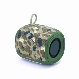 GEMBIRD Repro SPK-BT-LED-03-CM, Bluetooth, 5W, RGB LED podsvietenie, Camo