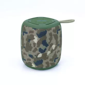 GEMBIRD Repro SPK-BT-LED-03-CM, Bluetooth, 5W, RGB LED podsvietenie, Camo