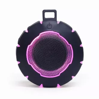 GEMBIRD Repro SPK-BTOD-01, Outdoor, Bluetooth, 3W, RGB LED podsvietenie, čierna GEMBIRD Repro SPK-BTOD-01, Outdoor, Bluetooth, 3W, RGB LED podsvietenie, čierna