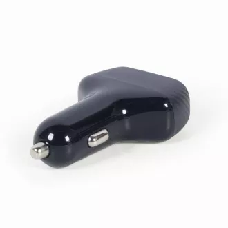 GEMBIRD Nabíjačka do auta, 2x USB, rýchlo-nabíjačka, QC3.0, 36 W, čierna