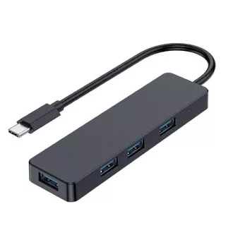 GEMBIRD húb, 4-port USB 3.1 (Gen 1), Type-C GEMBIRD húb, 4-port USB 3.1 (Gen 1), Type-C