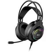 GENIUS slúchadlá s mikrofónom GX GAMING HS-GX580U, USB, RGB, čierna