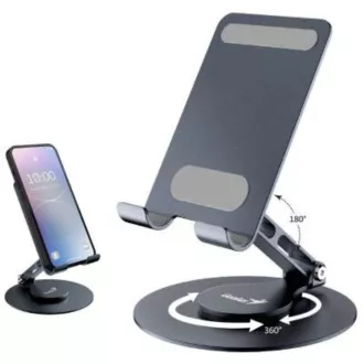 GENIUS stojan na notebook G-Stand M100, tablet a telefón, 4-10", skladacia, čierna
