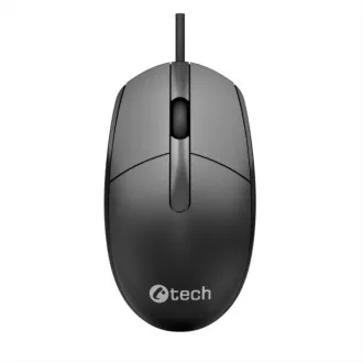 C-TECH Myš WM-10, USB, Čierna