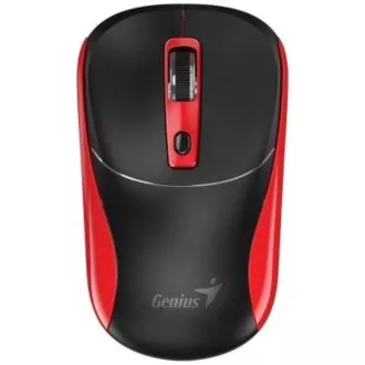 GENIUS myš NX-7123/ 1200 dpi/ bezdrôtová/ Copilot/ čierno-červená