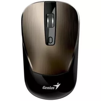 GENIUS myš NX-7125 Chocolate/ 1200 dpi/ bezdrôtová/ Copilot/ čokoládovo hnedá