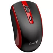 GENIUS myš ECO-8150/ 1200 dpi/ bezdrôtová/ dobíjacia/ Copilot/ čierno-červená