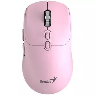 GENIUS myš NX-8080S BT/ duálny Bluetooth + 2, 4GHz/ 1600 dpi/ Copilot/ bezdrôtová/ tichá/ ružová