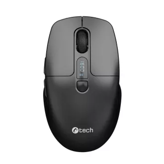 C-TECH Myš WLM-13, Bezdrôtová, čierna
