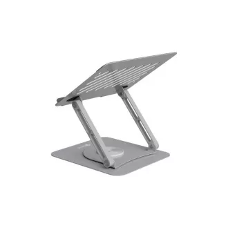 C-TECH Stojan na notebook Quallis NTS-200, do 16", nastaviteľný, kovový