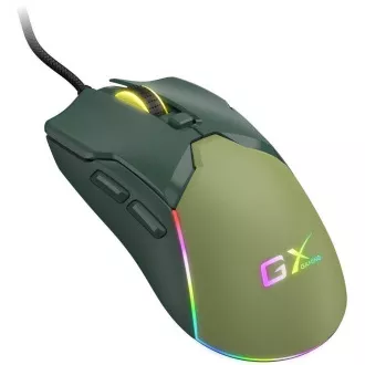GENIUS Herná myš Scorpion M700, USB, RGB, zelená
