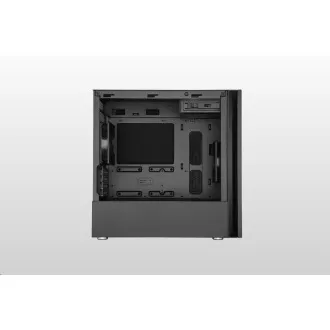 Cooler Master case Silencio S400 Steel, mATX, 2x 120mm Fan, Čierna