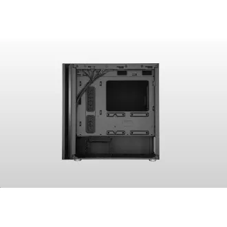 Cooler Master case Silencio S400 Steel, mATX, 2x 120mm Fan, Čierna