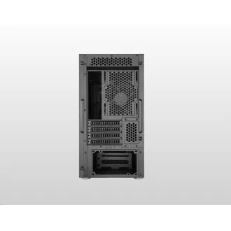 Cooler Master case Silencio S400 Steel, mATX, 2x 120mm Fan, Čierna