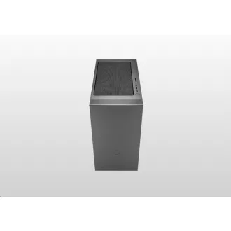 Cooler Master case Silencio S400 Steel, mATX, 2x 120mm Fan, Čierna