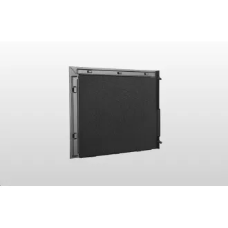 Cooler Master case Silencio S400 Steel, mATX, 2x 120mm Fan, Čierna