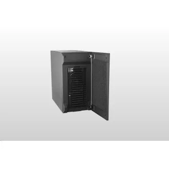 Cooler Master case Silencio S400 Steel, mATX, 2x 120mm Fan, Čierna