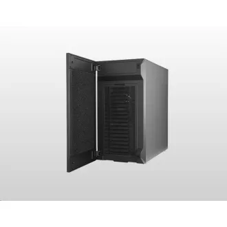 Cooler Master case Silencio S400 Steel, mATX, 2x 120mm Fan, Čierna