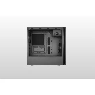Cooler Master case Silencio S600 TG, ATX, Priehľadná bočnica, 2x 120mm Fan, Čierna