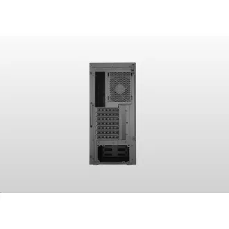 Cooler Master case Silencio S600 TG, ATX, Priehľadná bočnica, 2x 120mm Fan, Čierna