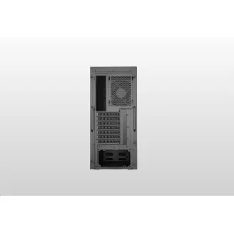 Cooler Master case Silencio S600 TG, ATX, Priehľadná bočnica, 2x 120mm Fan, Čierna