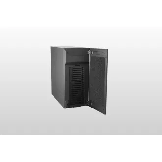 Cooler Master case Silencio S600 TG, ATX, Priehľadná bočnica, 2x 120mm Fan, Čierna
