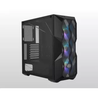 Cooler Master case MasterBox TD500 Mesh, E-ATX, Priehľadná bočnica, 3x 120mm ARGB Fan, Čierna Cooler Master case MasterBox TD500 Mesh, E-ATX, Priehľadná bočnica, 3x 120mm ARGB Fan, Čierna